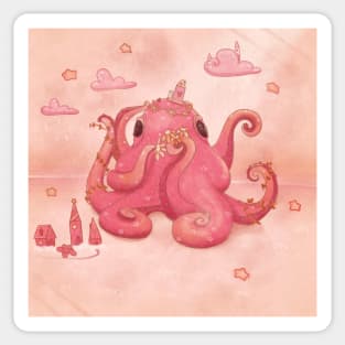 Aesthetic Octopus Sticker